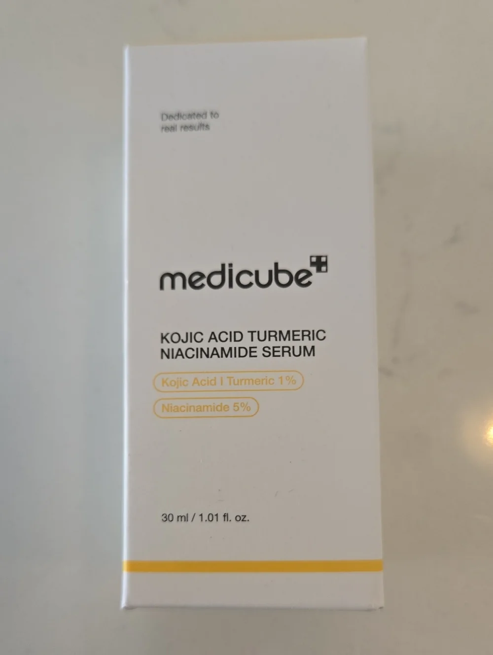 Medicube Kojic Acid Turmeric Niacinamide Serum - White/Yellow
